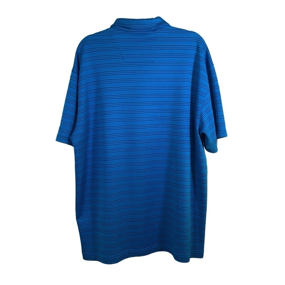 Nike Golf Men’s Blue Striped Polo.  Size XXL - Picture 2 of 8